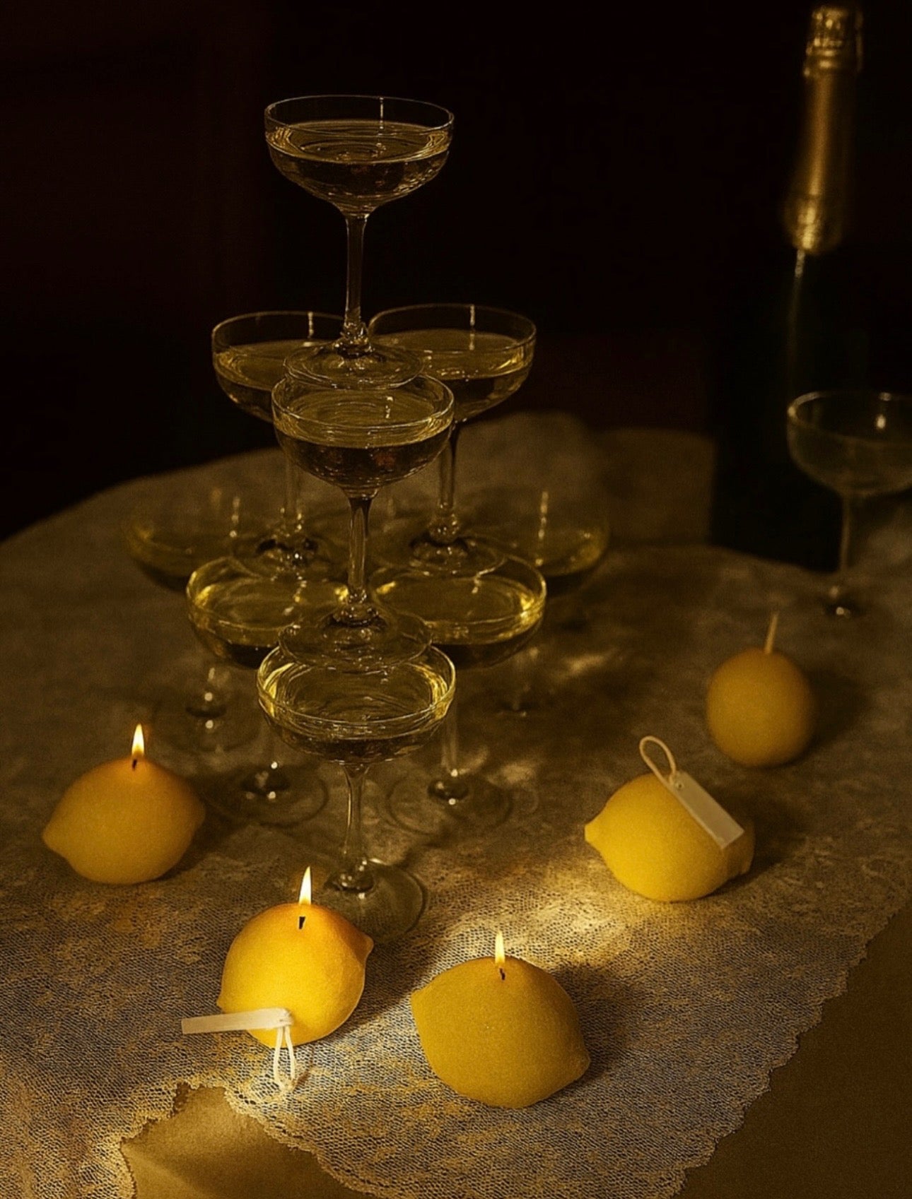 Limoni “lemons” quirky candles