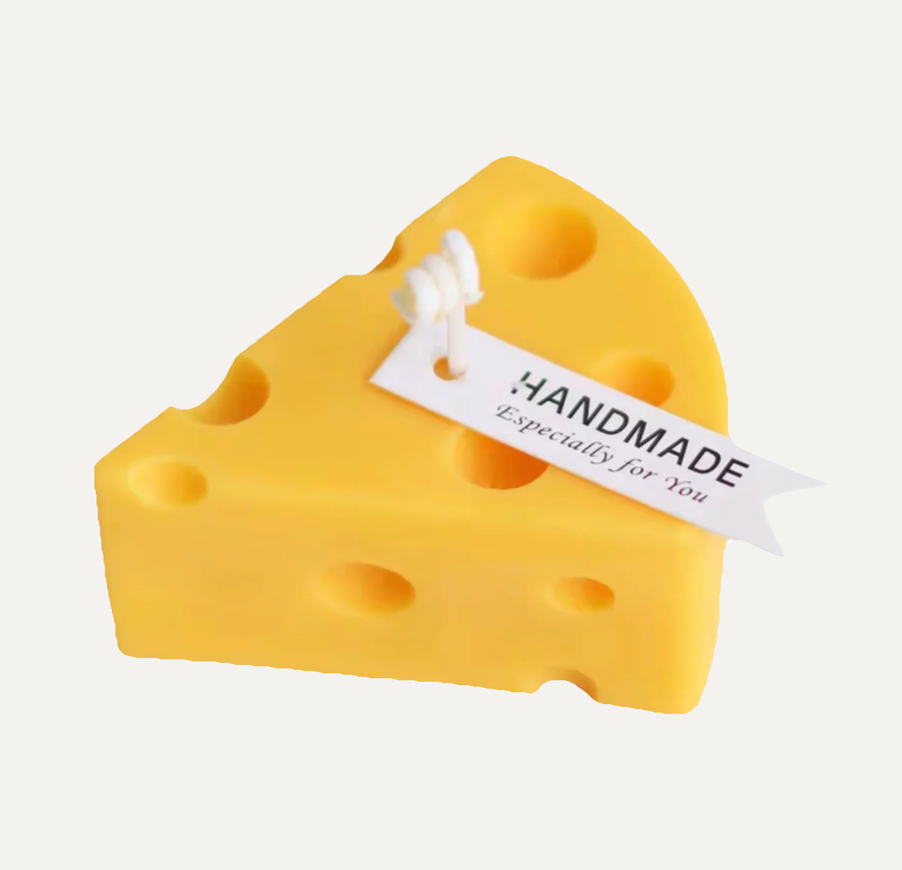 il formaggio “cheese” quirky candle